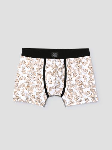 Boxer en coton élasthanne à motif - Devred - Modalova