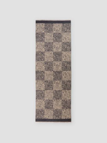 Echarpe plaid à motif cachemire - Devred - Modalova