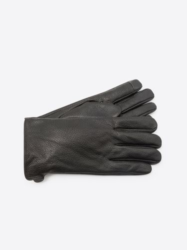 Gants en cuir grainé et fausse fourrure - Devred - Modalova