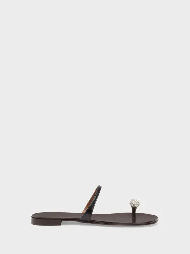 Icon Ring Flat Sandal - Giuseppe Zanotti - Modalova