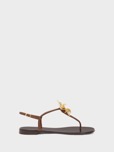 Orchid Flat Sandal - Giuseppe Zanotti - Modalova