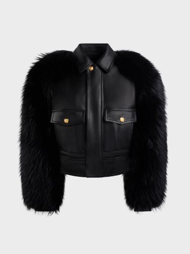 Vixen Fur Jacket - Giuseppe Zanotti - Modalova