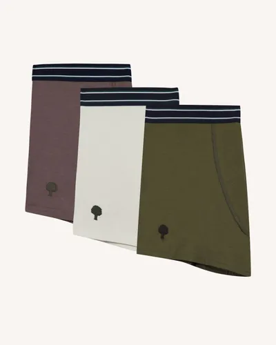 Boxers kaki et écru - FAGUO - Modalova