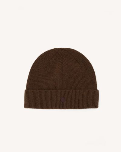 Bonnet en laine bordeaux - FAGUO - Modalova