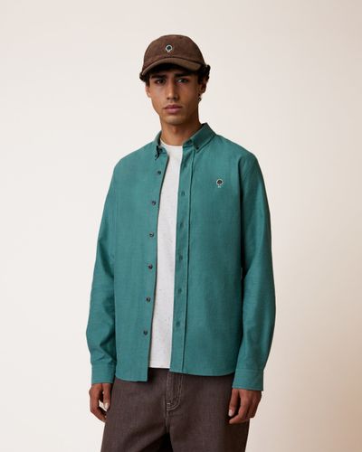 Chemise vert bleu - FAGUO - Modalova