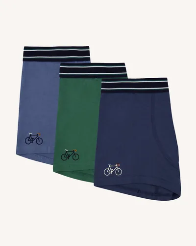 Boxer brodé vélo multicolore - FAGUO - Modalova