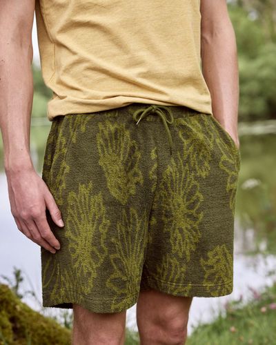 Short kaki foncé - FAGUO - Modalova