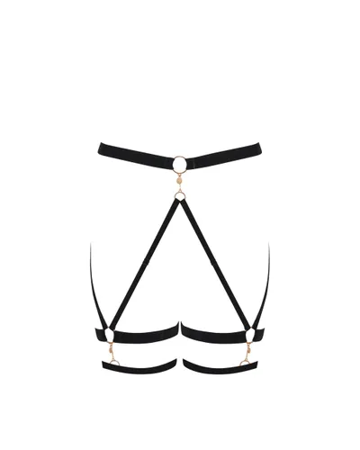 Simone Thigh Harness Black - Bluebella - US - Modalova