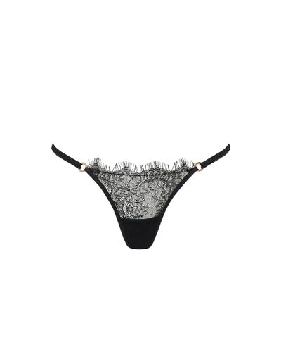 Camelia Lace Thong Black - Bluebella - US - Modalova