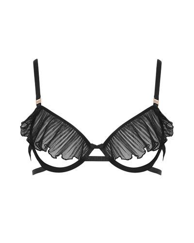 Matisse Sheer Open Bra Black - Bluebella - US - Modalova