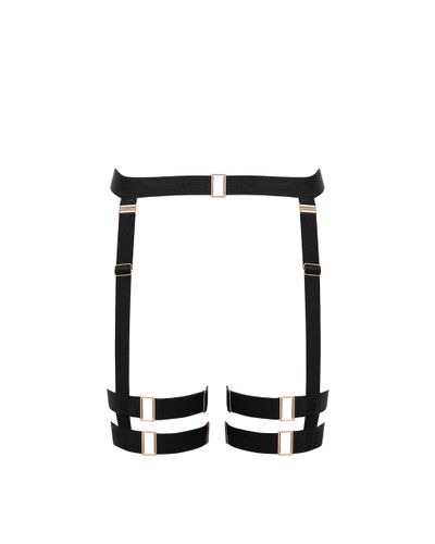 Trinity Thigh Harness Black - Bluebella - US - Modalova