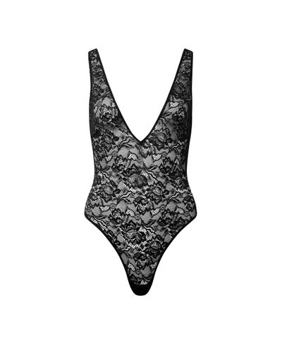 Fallon Lace Bodysuit Black - Bluebella - US - Modalova