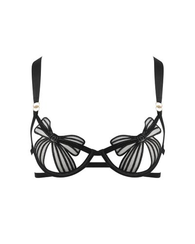 Annabel Open Bow Bra Black - Bluebella - US - Modalova
