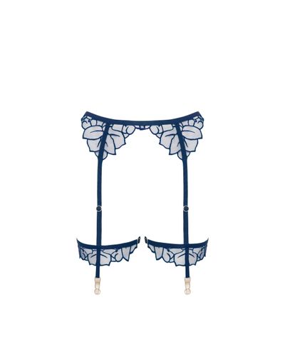 Laurel Garter Belt Thigh Harness Navy - Bluebella - US - Modalova