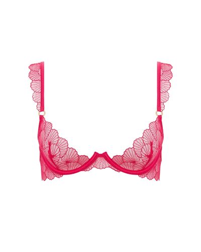Vermont Embroidered Sheer Bra Pink - Bluebella - US - Modalova