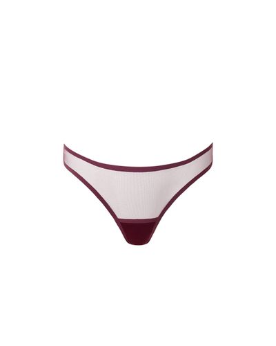 Naomi Mesh Thong Cherry - Bluebella - US - Modalova