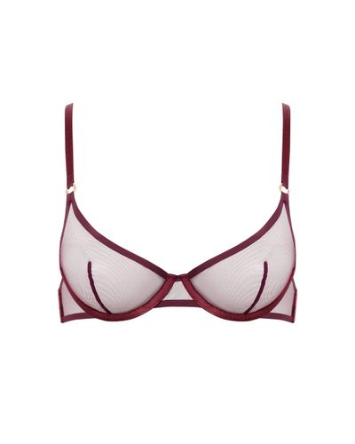 Naomi Mesh Bra Cherry - Bluebella - US - Modalova