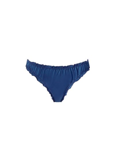 Verona Satin Gifting Thong Navy - Bluebella - US - Modalova