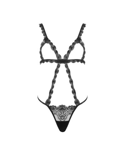 Arella Open Bodysuit Black - Bluebella - US - Modalova