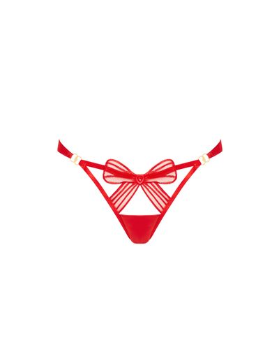 Annabel Open-Back Panties Red - Bluebella - US - Modalova