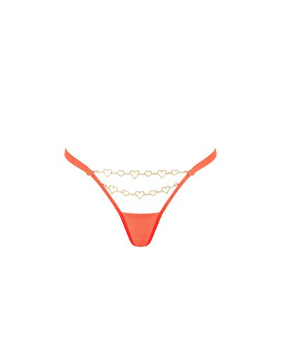 Bluebella String Phoenix Corail Chaud/Or - Bluebella - FR - Modalova