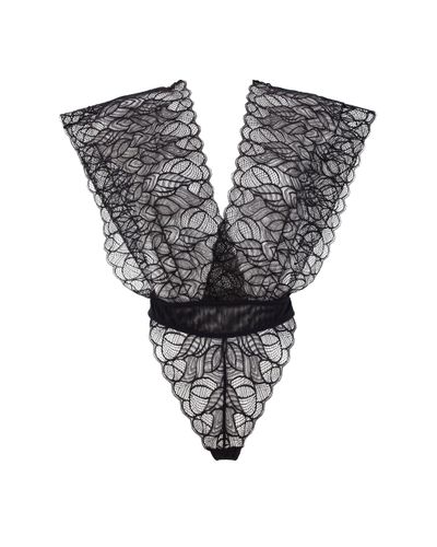 Emerson Lace Bodysuit Black - Bluebella - US - Modalova