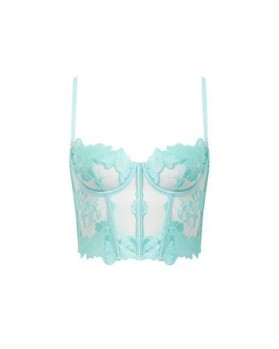 Serenity Wired Bustier Island Paradise Blue - Bluebella - US - Modalova