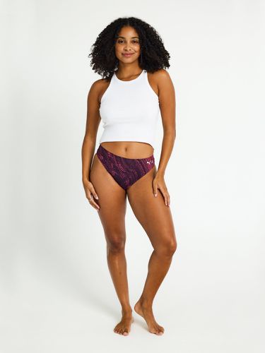 Modibodi Seamfree Active Printed Bikini Moderate-Heavy / / 44 / Moderate Heavy - Puma X Modibodi - Modalova