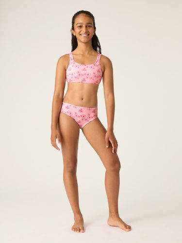 Swimwear Soft Stretch Brazilian Brief Light-Moderate Glow Pink