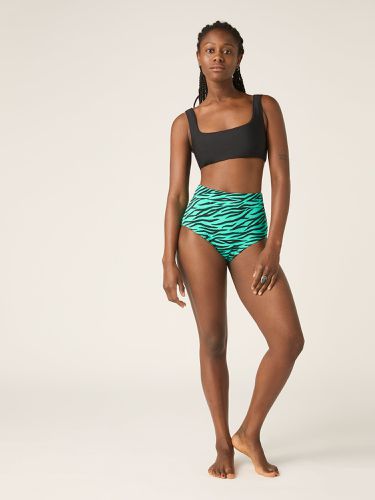 Womens Swimwear Recycled Hi-Waist Bikini Brief Light-Moderate Absorbency Period Swimwear / / 12/M / Light Moderate - Modibodi - Modalova