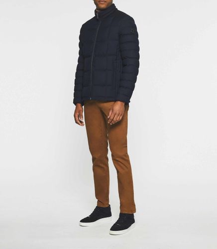 Blouson matelassé marine MINH - IZAC - Modalova