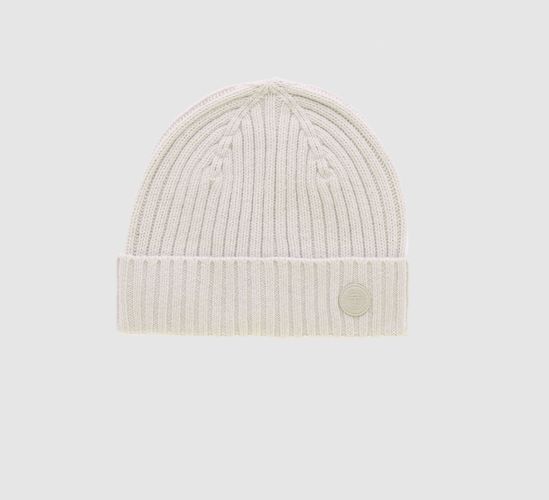 IZAC - Bonnet en maille beige - IZAC - Modalova