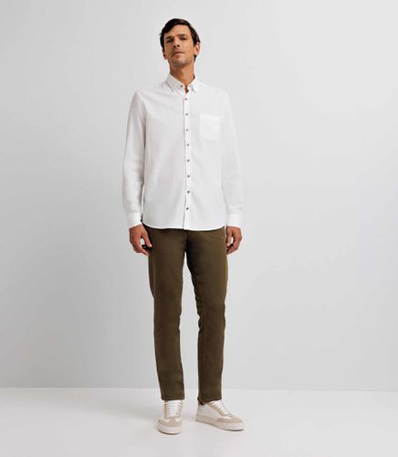 Chemise à coudières blanche XL - IZAC - Modalova
