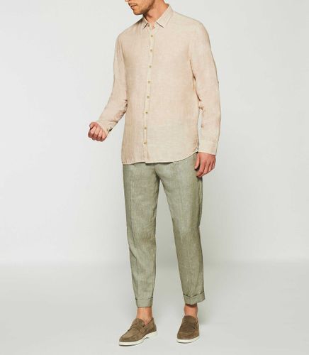 Chemise unie en lin KISS - IZAC - Modalova