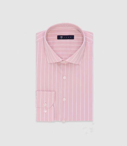IZAC - Chemise à rayures rose - IZAC - Modalova