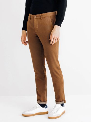 IZAC - Pantalon armuré camel - IZAC - Modalova