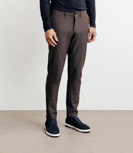 IZAC - Pantalon armuré marron - IZAC - Modalova