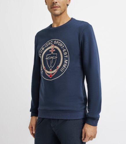 IZAC - Pull sweat avec patch marine - IZAC - Modalova