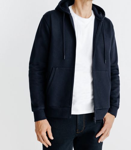 IZAC - Pull gilet à capuche marine - IZAC - Modalova