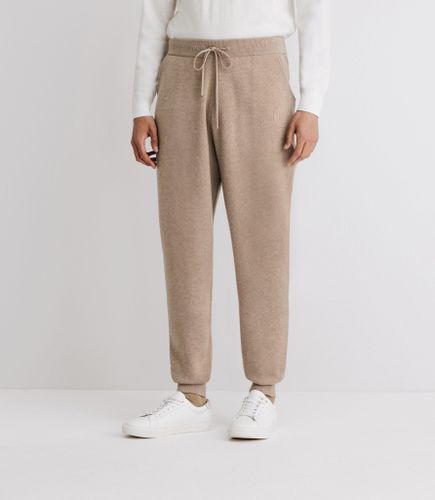 IZAC - Jogging en maille beige - IZAC - Modalova