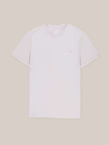 IZAC - T-shirt col rond beige - IZAC - Modalova