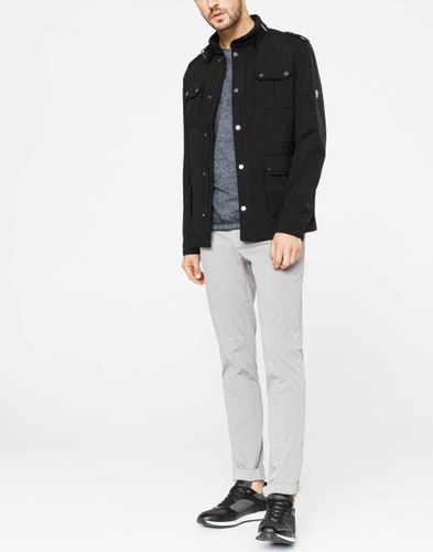 IZAC - Parka multipoche noire - Izac - Modalova