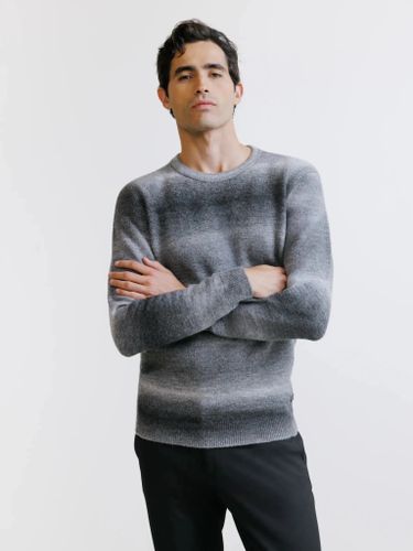 IZAC - Pull fantaisie gris - IZAC - Modalova