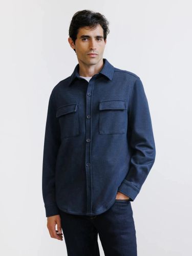 IZAC - Surchemise casual marine - IZAC - Modalova