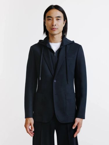 Veste en maille avec parementure - IZAC - Modalova