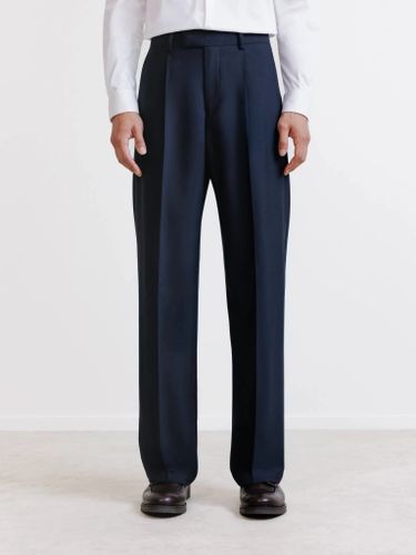 IZAC - Pantalon taille haute marine - IZAC - Modalova