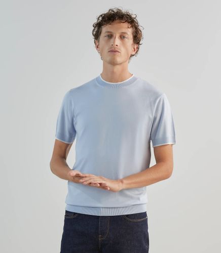 T-shirt à manches courtes en maille - IZAC - Modalova