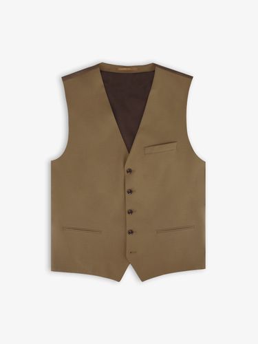 Gilet de costume en laine majoritaire - IZAC - Modalova