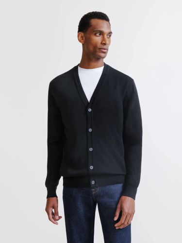 Cardigan en laine mérinos - IZAC - Modalova