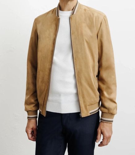 IZAC - Blouson col teddy camel - IZAC - Modalova